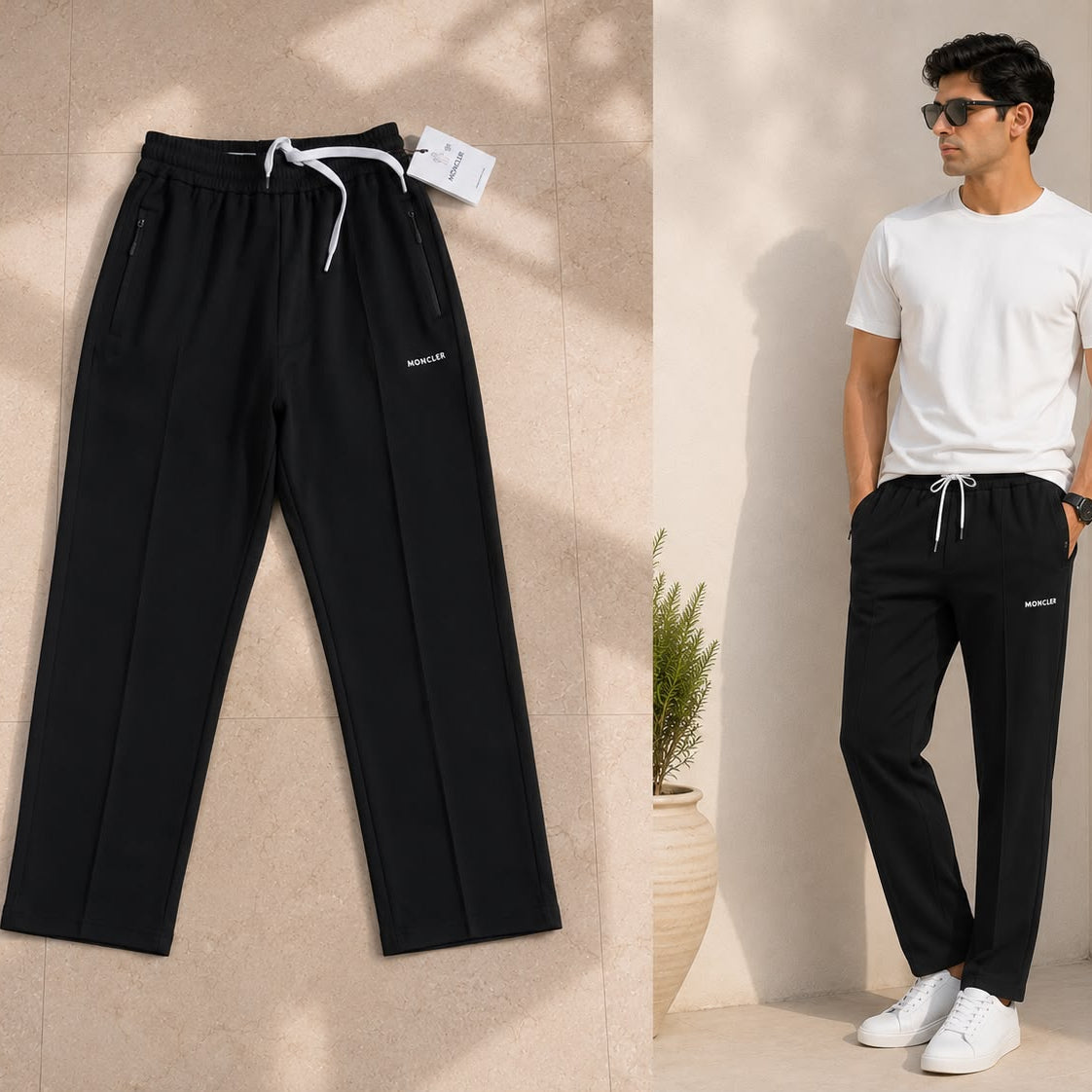 Relax Fit Baggy Trouser For Men (Summer clearance sale)