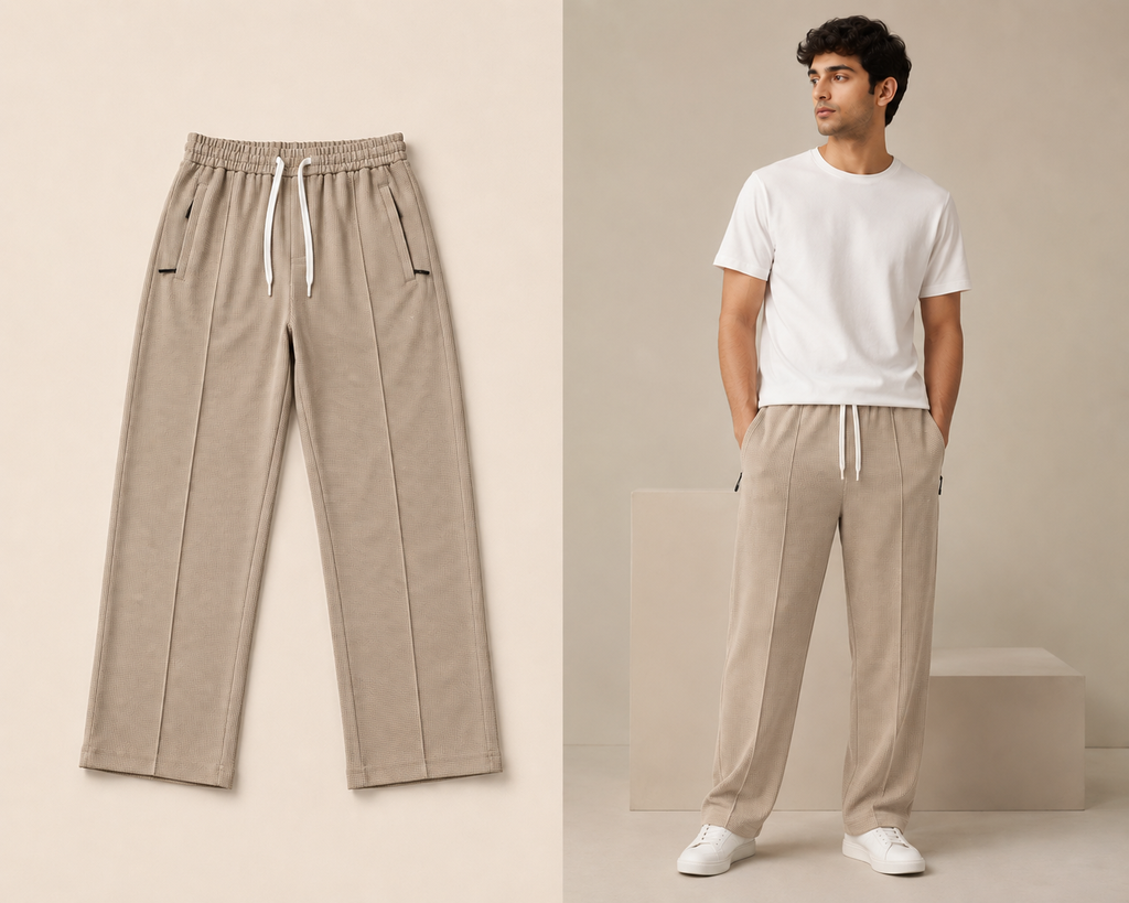Premium Relaxed Fit Trouser – Everyday Comfort Collection(Brown)