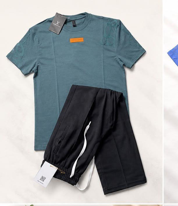 Premium Summer Co-Ord Set – Drop Shoulder T-Shirt & Relaxed Fit Trouser