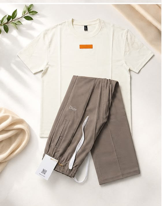Premium Co-Ord Set – Oversized Drop Shoulder T-Shirt & Relaxed Fit Trouser