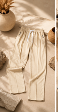 Premium Relaxed Fit Trouser – Everyday Comfort Collection(White)