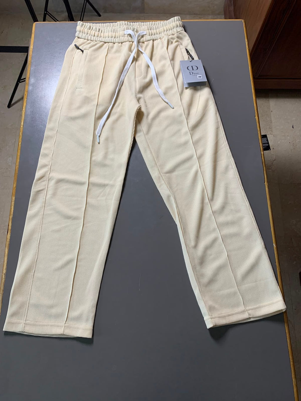 Premium Relaxed Fit Trouser – Everyday Comfort Collection(White)